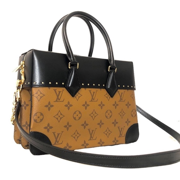 Louis Vuitton City Malle Black and Brown Shoulder Bag - Picture 3 of 7